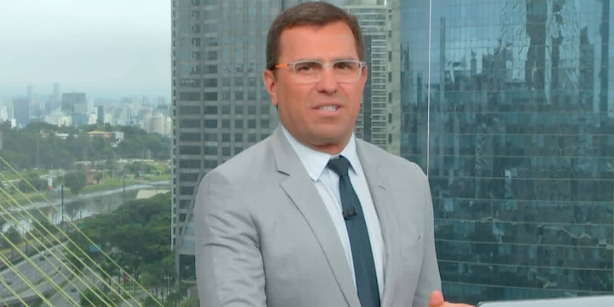 Rodrigo Bocardi no Bom Dia São Paulo (Foto: Reprodução / Globo)