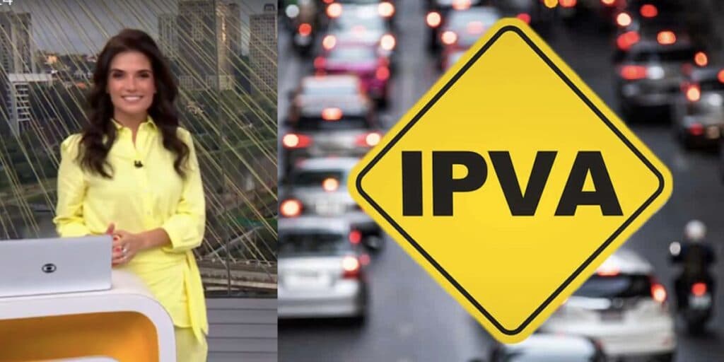 Fim de pagamento do IPVA em SP, nova lei, e PIX liberado: Sabina crava 3 alertas vitais a motoristas na Globo