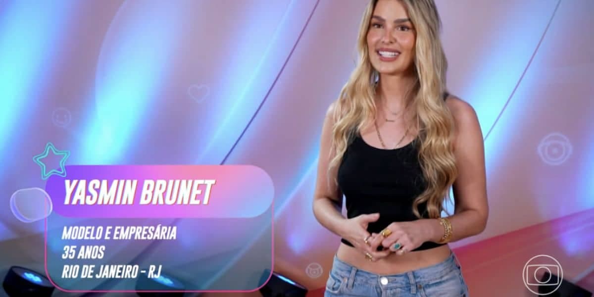 Yasmin Brunet (Foto: Reprodução / Globo)