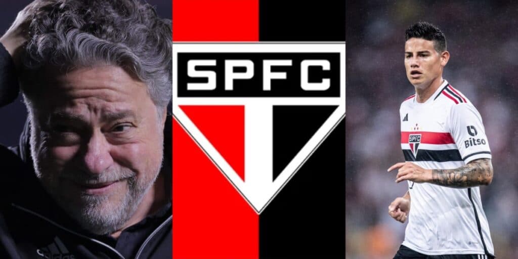 Casares desesperado, contrato até 2025: James R. se cansa do São Paulo e outro clube se torna seu novo destino