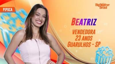 Beatriz é mais um nome confirmado no reality (Foto: Reprodução / Globo)