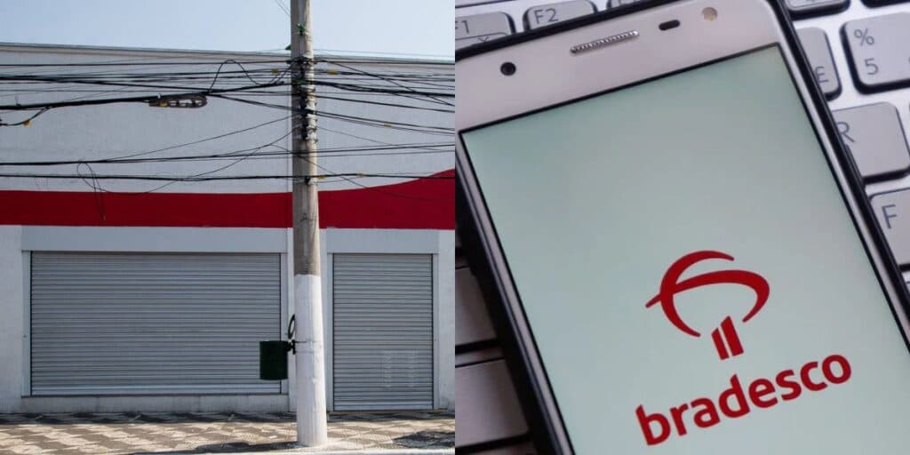 "Atividades suspensas": Agência colossal do Bradesco acaba de ser fechada com comunicado trágico aos clientes