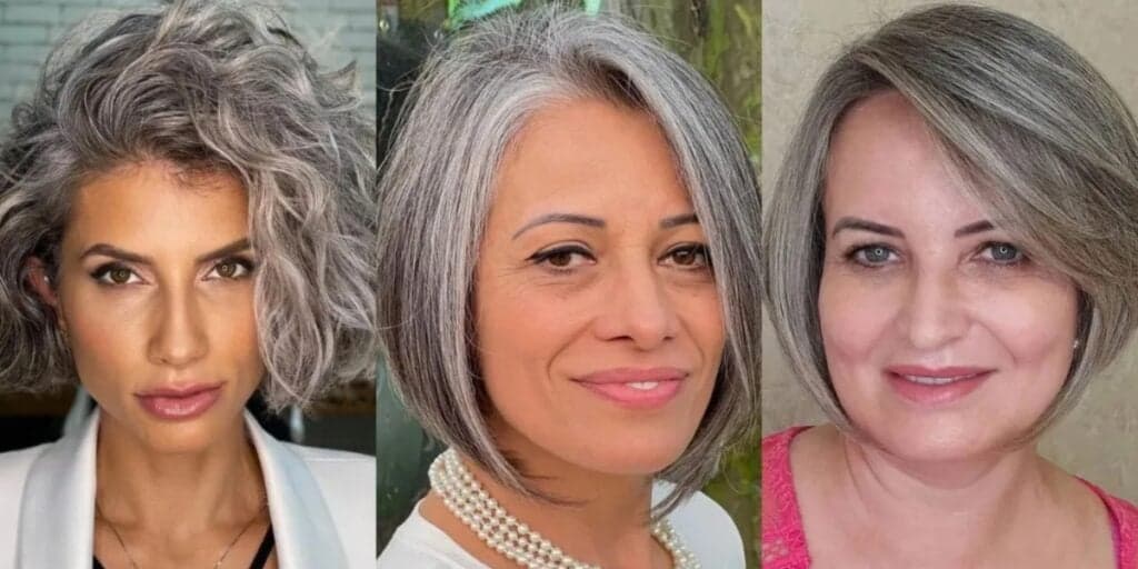 Rejuvenesce 15 anos e vai elevar sua autoestima: 5 cortes de cabelo para as grisalhas