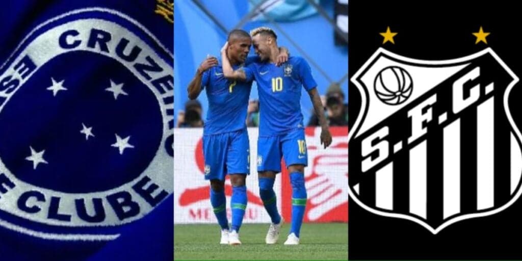 Rasteira no Santos e Ronaldo em festa: Cruzeiro arma contratação histórica de craque matador da Seleção