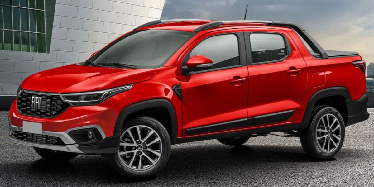 Fiat Strada foi o modelo mais vendido em 2023 (Reprodução: Internet)