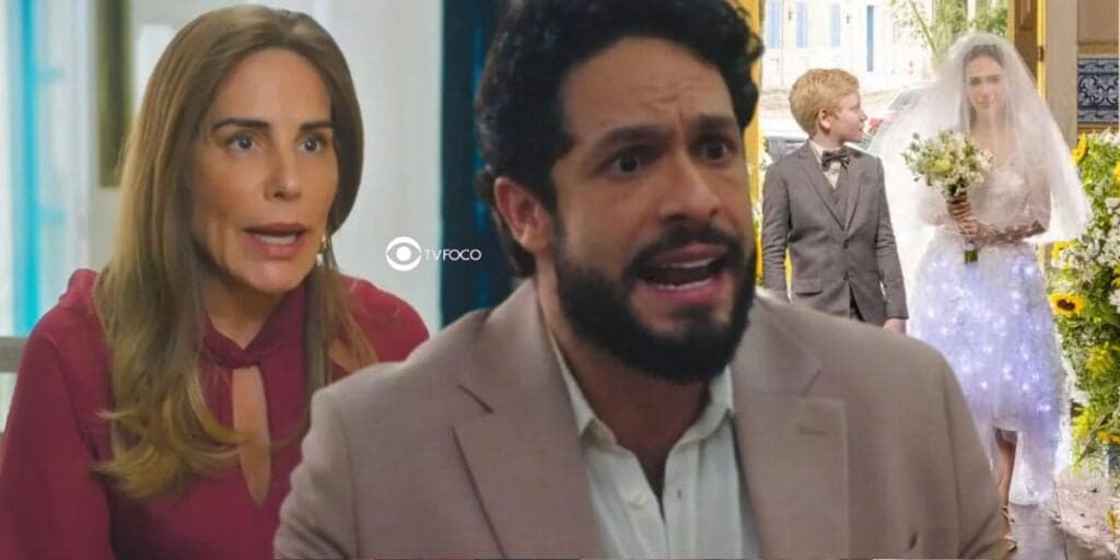 Caçada pela polícia, Irene arma sequestro e Luigi dá ataque em casamento de Anely: 2 surtos em Terra e Paixão