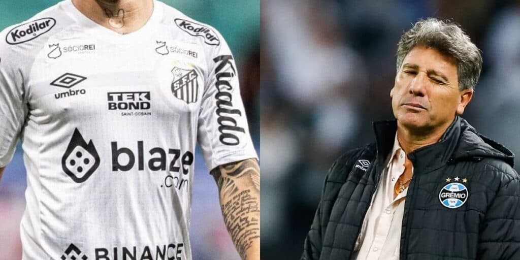 Craque do Santos e mais 5: Renato Gaúcho define pacotão de 6 reforços no Grêmio para 2024