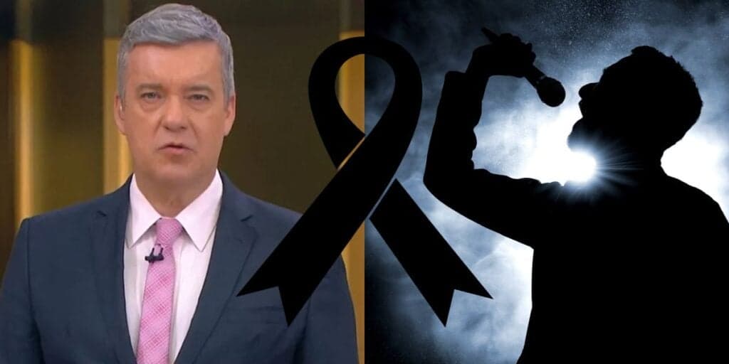 Luto na música nesta quinta: Kovalick invade a Globo confirmando a morte de 2 cantores amados: "Difícil"