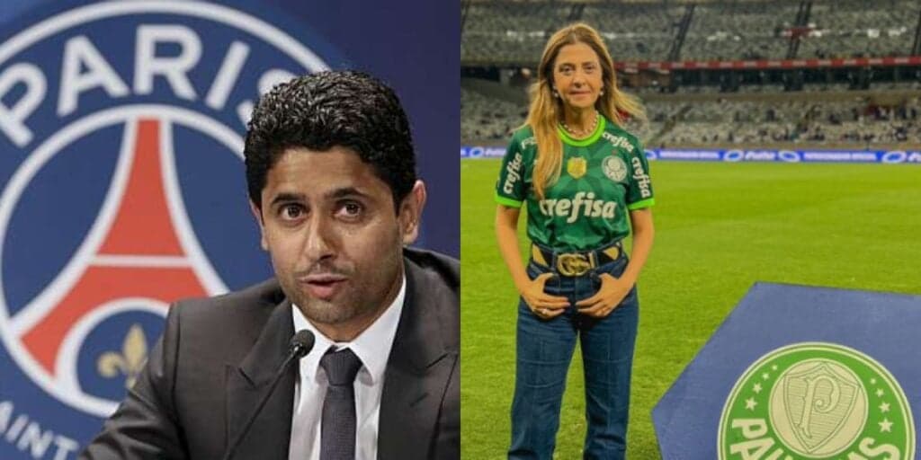 R$300 mi na mesa: Dono do PSG esquece o Santos e se arma para fechar negócio histórico com Leila no Palmeiras