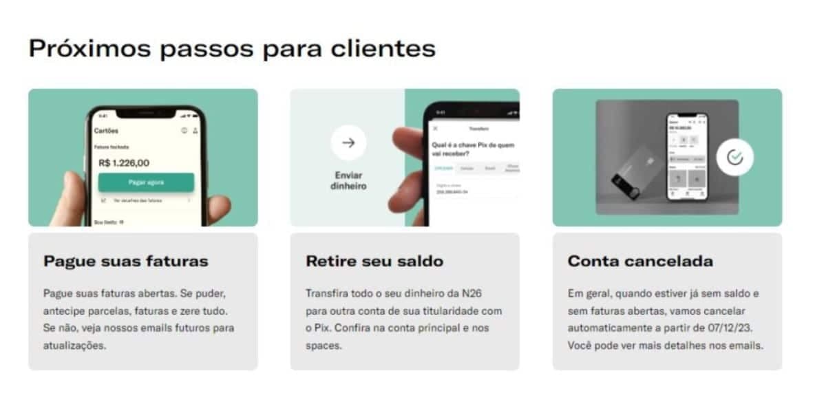 O banco informou o que os clientes precisariam fazer para evitar problemas (Reprodução: Internet)