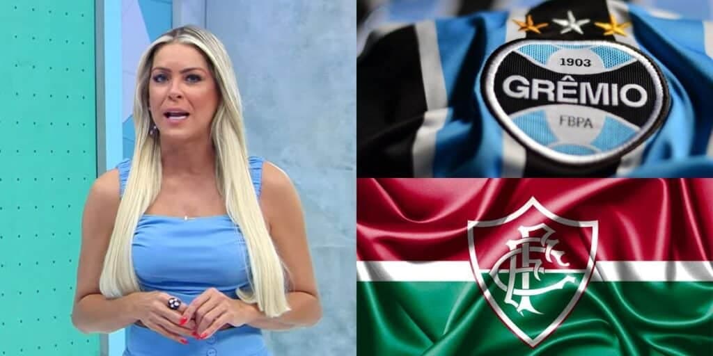 "Saiu muito cedo": Renata Fan paralisa Jogo Aberto às pressas com ida de joia do Grêmio ao Fluminense