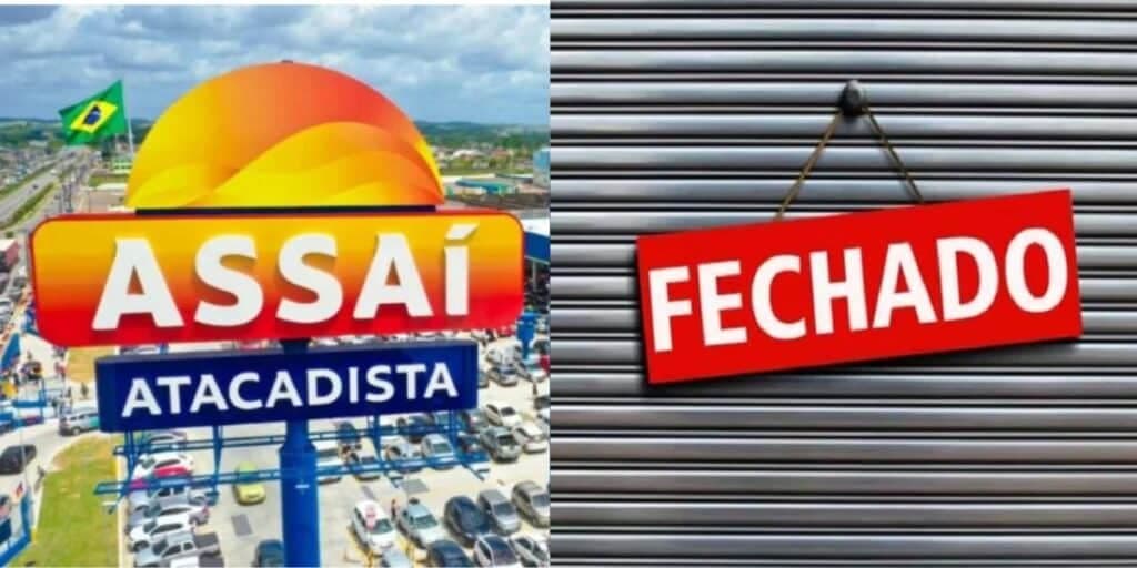 "Desesperador": Rival gigantesca do Assaí anuncia fechamento de unidade às pressas e comunicado é emitido
