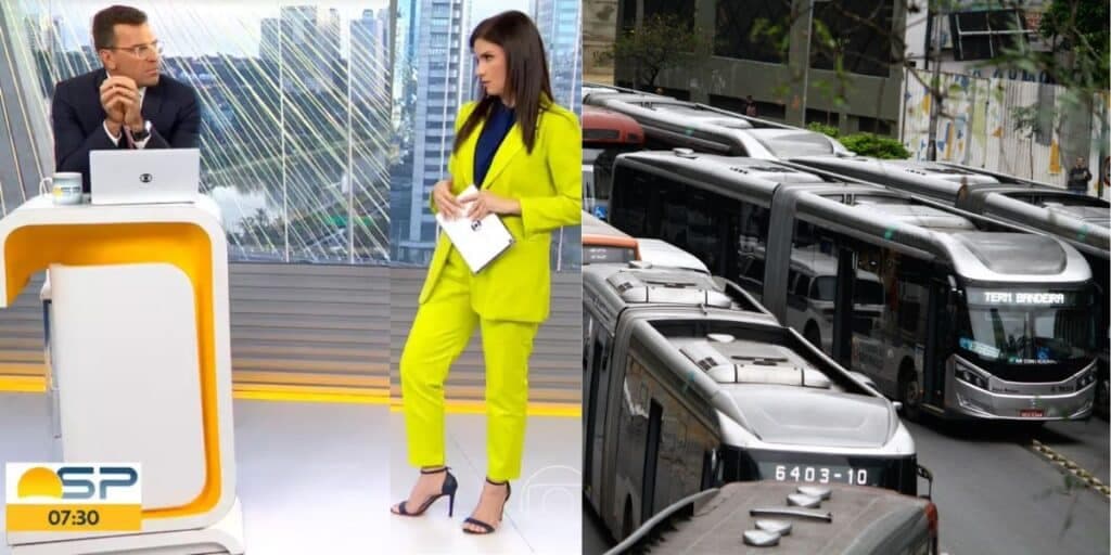 "Preocupante": Bocardi e Sabina param a Globo com nova lei dos ônibus em SP e impacto imediato aos passageiros