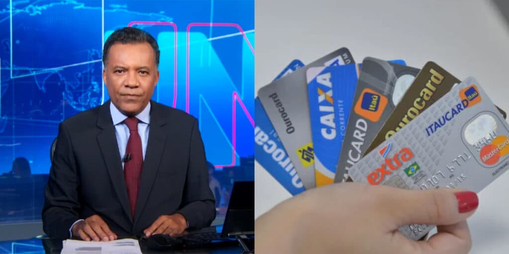 "A partir de agora": Substituto de Bonner para JN com nova lei que crava fim envolvendo cartões de crédito
