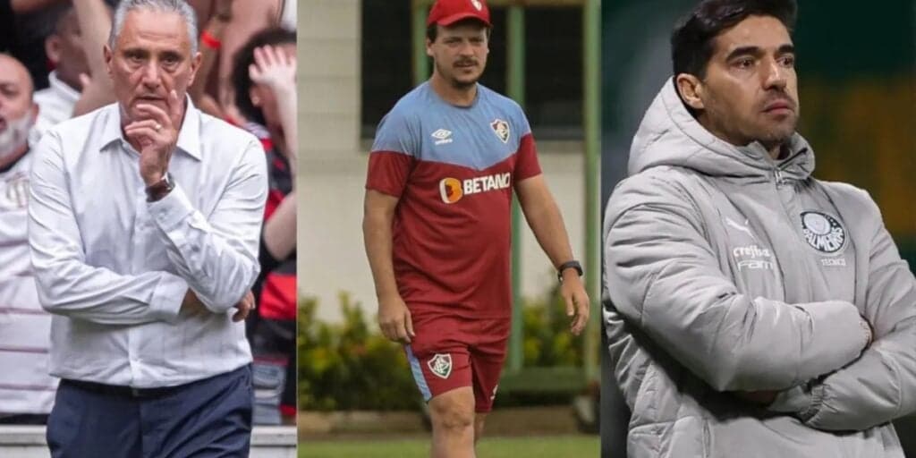 Abel, Tite e Diniz: Técnicos desbancam craques e enchem os bolsos com esta FORTUNA