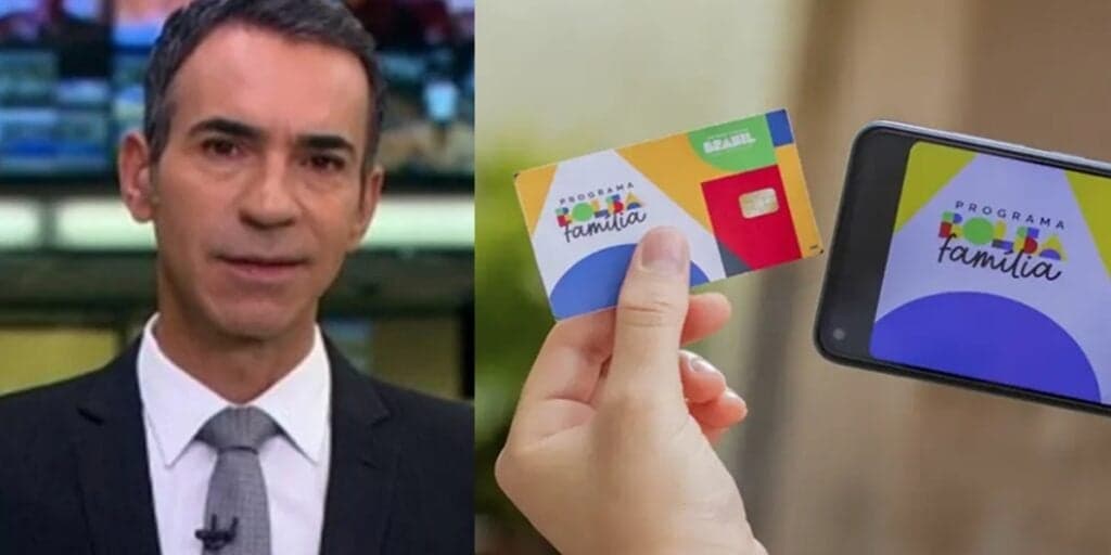 "R$ 8 bilhões'': O anúncio crucial de César Tralli no JH que atinge em cheio beneficiários do Bolsa Família