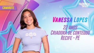Mais uma famosa confirmada no reality (Foto: Reprodução / Globo) 