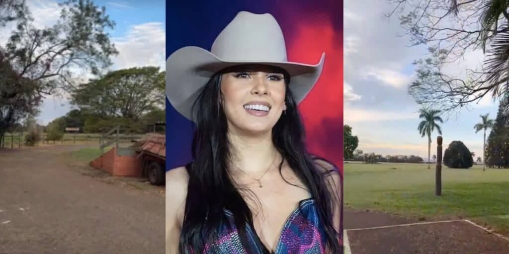 Criação de gado, palmeiras e maior que um shopping: A fazenda milionária de Ana Castela e fotos absurdas