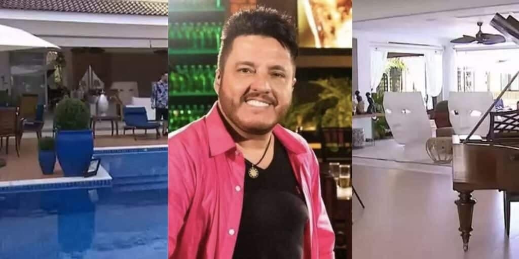 Cinema, piscina e estúdio próprio: Mansão milionária de Bruno, do Marrone, é maior que um shopping