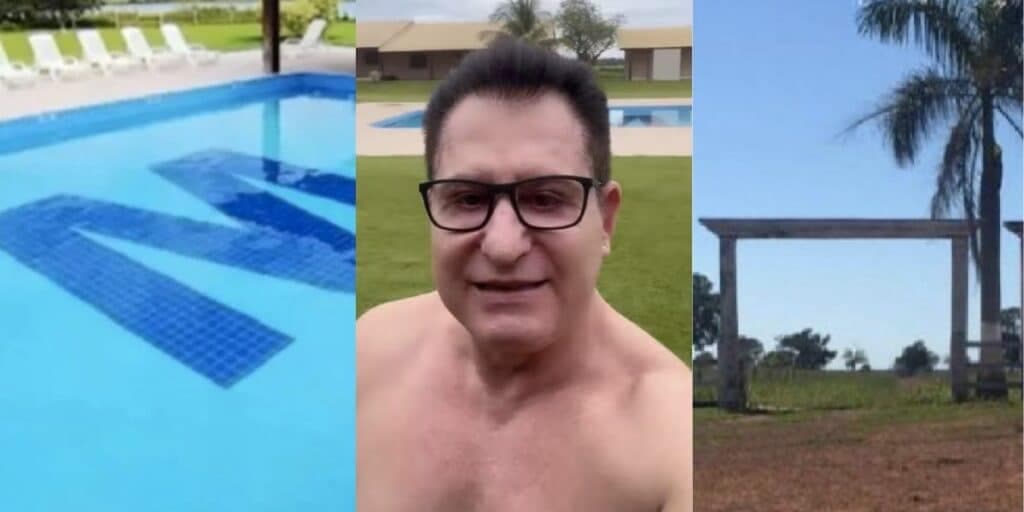 20 mil cabeças de gado, lago e maior que 300 campos de futebol: Fazenda de Marrone, dupla de Bruno, é absurda