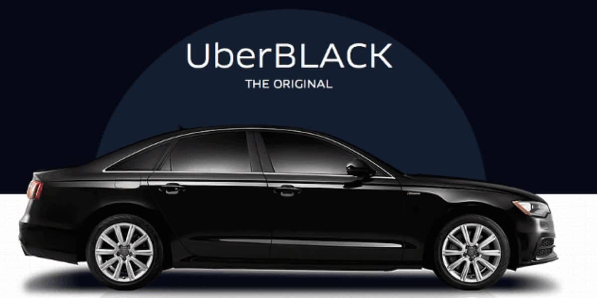 Uber black - Foto: Internet Uber black - Foto: Internet