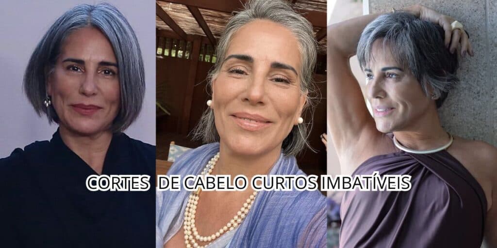 Até Glória Pires vai aprovar: 5 cortes de cabelo curtos IMBATÍVEIS para sair dos 65+ aos 30 anos em minutos