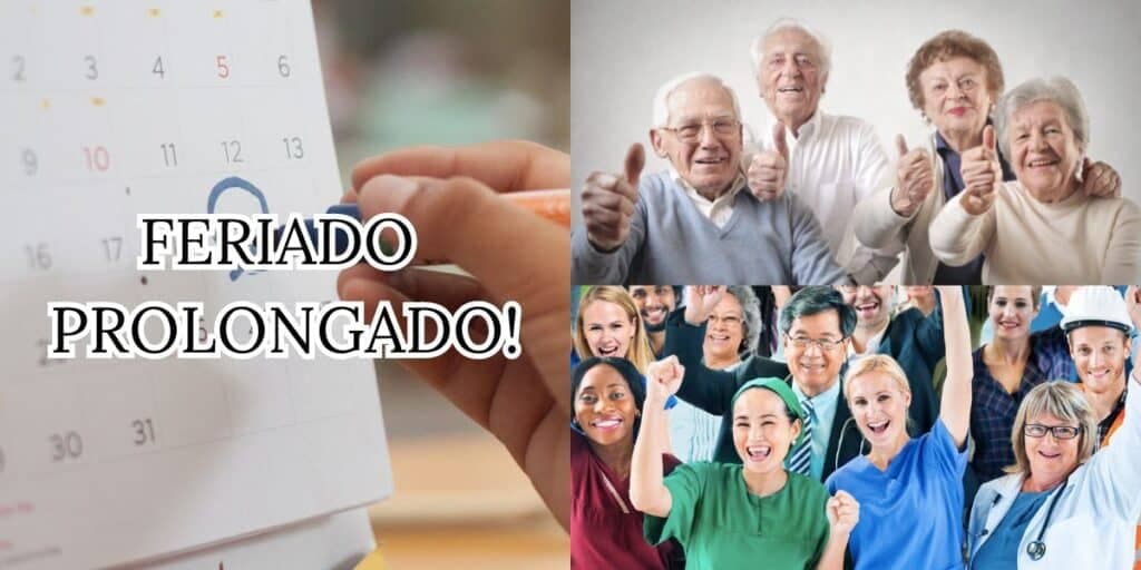 CLTs e idosos estão em festa: Feriado PROLONGADO é confirmado a milhares para a próxima sexta (23)