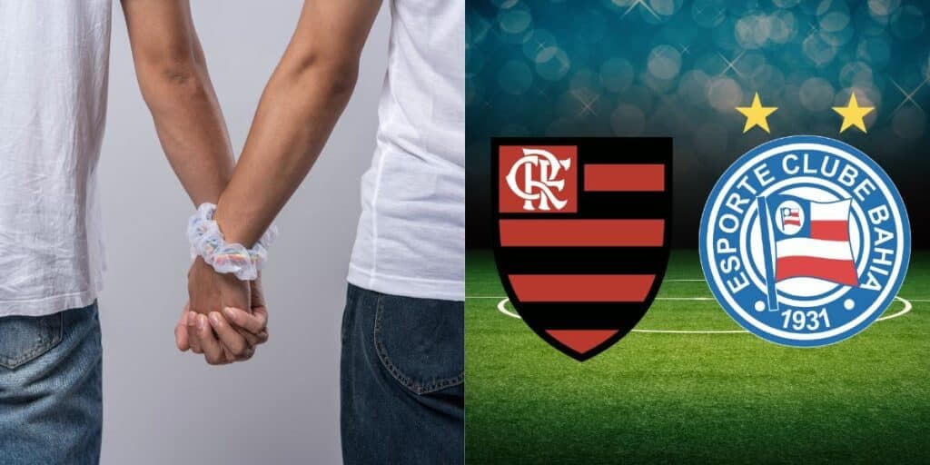 Craque do Flamengo e nome de peso do Bahia: Estrela do futebol assume namoro gay com rapaz 25 anos mais novo