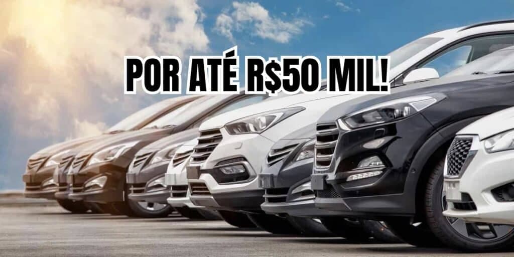 Até R$50 mil: Com Chevrolet, Toyota e Hyundai na lista, 5 carros para comprar por PRECINHO em fevereiro