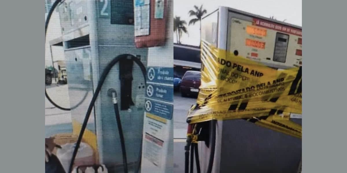 Posto em Registro (SP) foi permanentemente fechado  (Foto: Polícia Civil/Divulgação)