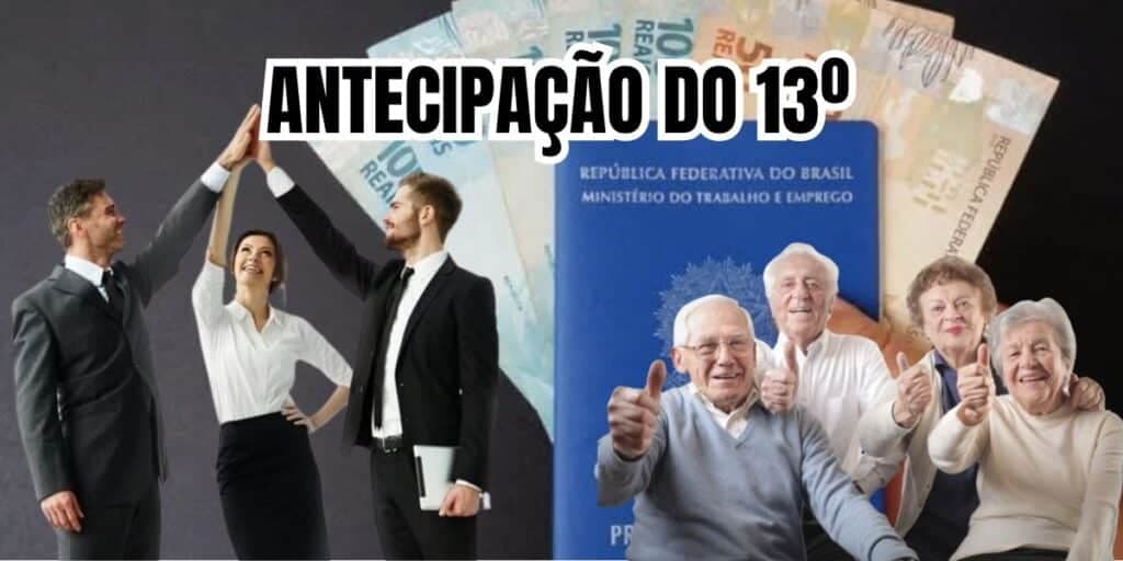 13º salário garantido imediatamente: Gigante faz liberação de antecipação para salvar CLTs e idosos 60+