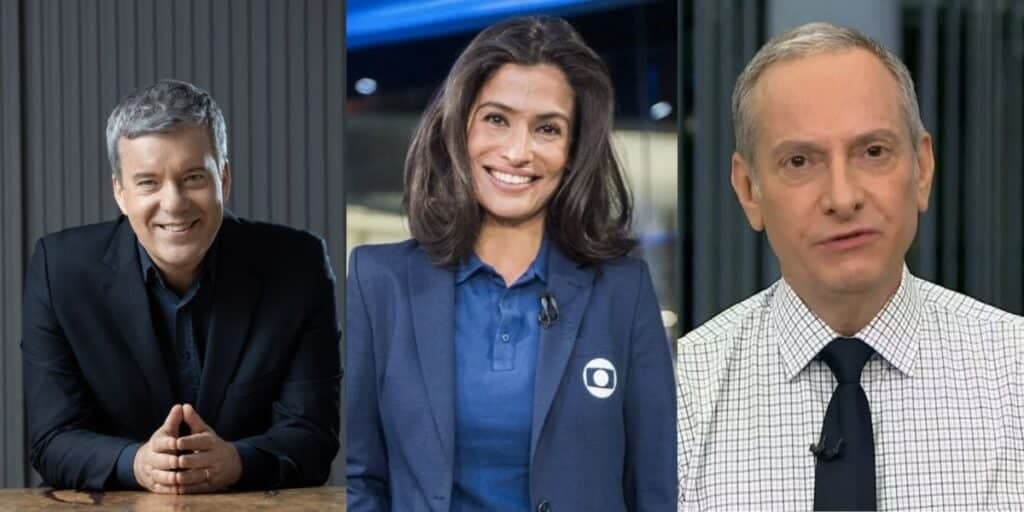 Kovalick, Renata Vasconcellos e Burnier: 3 âncoras amados da Globo assumem amores e vivem relações discretas