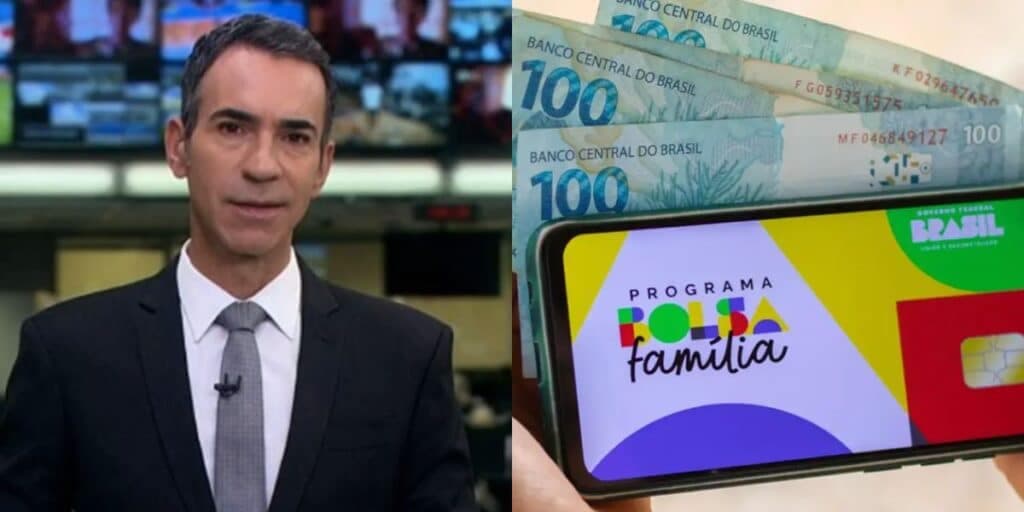 Nova lei do Bolsa Família confirmada por Tralli (Reprodução/Montagem TV Foco)