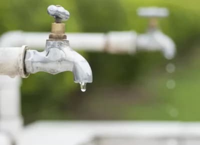 Agua na torneira - Foto Internet