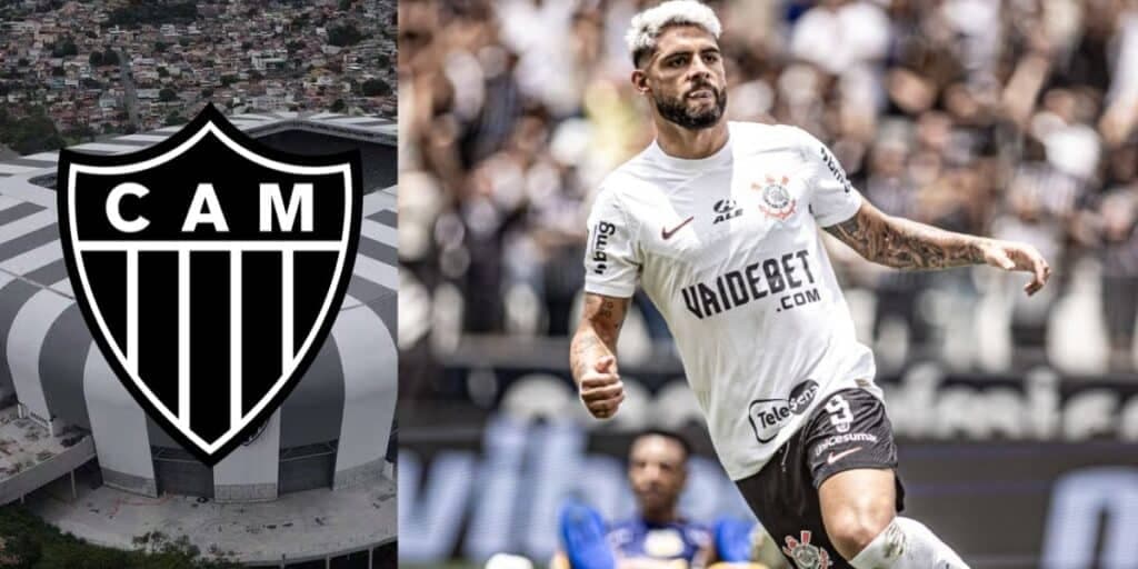 Vai paralisar o Brasil: Galo escolhe Yuri Alberto como substituto de Hulk e vem para arrancá-lo do Corinthians