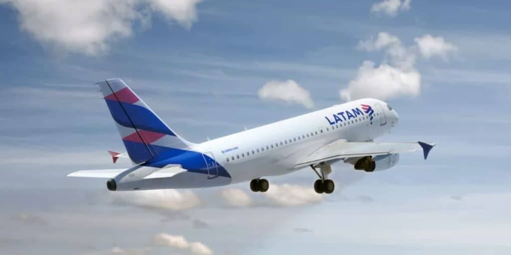 Avião da companhia aérea Latam (Foto: Reprodução / marca)