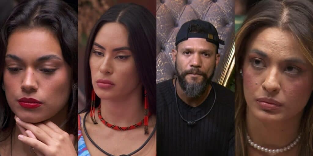 Enquete BBB24: Beatriz, Alane, Juninho e Isabelle estão no paredão; vote em quem você quer que saia