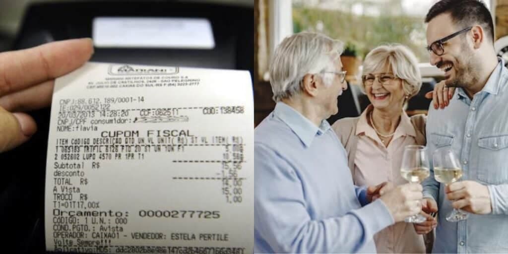 Dinheiro de volta e +2 benefícios: Grande presente chega a idosos 60+ que colocam o CPF na Nota Fiscal