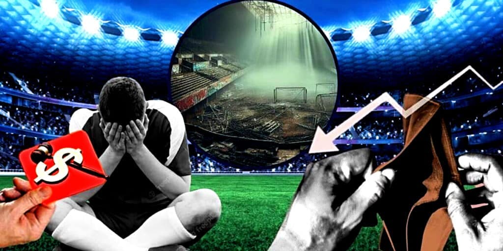 Rombo de R$880 milhões e terror de falência: Clube gigante de futebol se afunda em crise e pede socorro