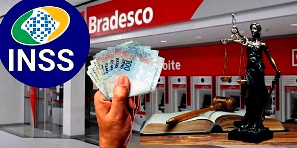 R$10 mil: Martelo é batido por erro do Bradesco e banco é obrigado a liberar bolada que atinge em cheio INSS