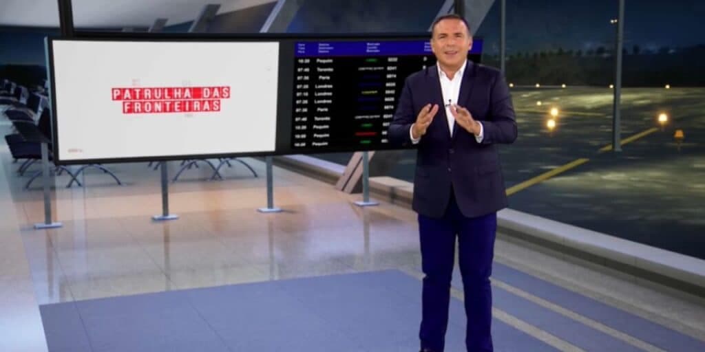 Com apresentação de Reinaldo Gottino, Patrulha das Fronteiras estreia quarta-feira, 21/02
