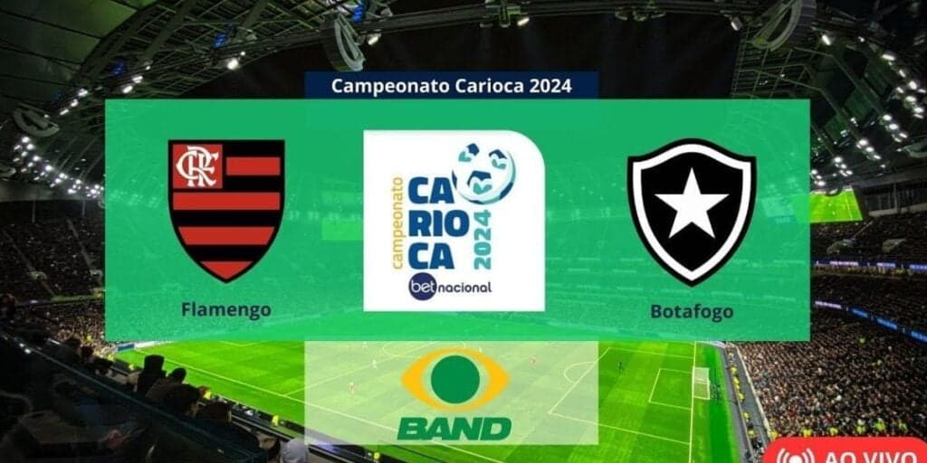 Band conquista a vice-liderança nacional de audiência com vitória do Flamengo sobre o Botafogo
