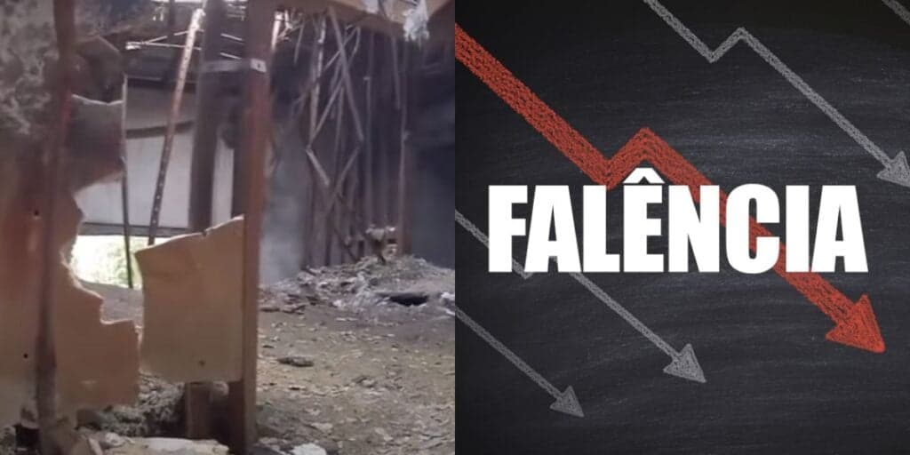 Em meio à matagal, estúdio em ruínas e podridão: Emissora de TV vai à falência e abandona prédio às traças