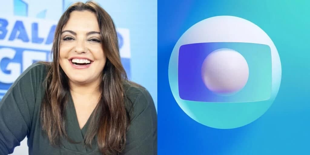 Fabíola Reipert  fala sobre apresentadora da Globo (Foto: Reprodução - Record, Globo)
