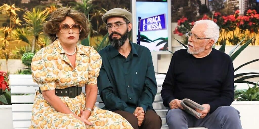 Renata Brás estreia novo quadro no humorístico “A Praça é Nossa”