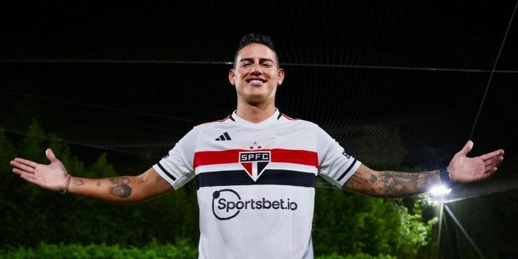 Nova casa aos 32 anos: James Rodriguez se vinga do São Paulo e escolhe novo gigante para jogar ainda em 2024