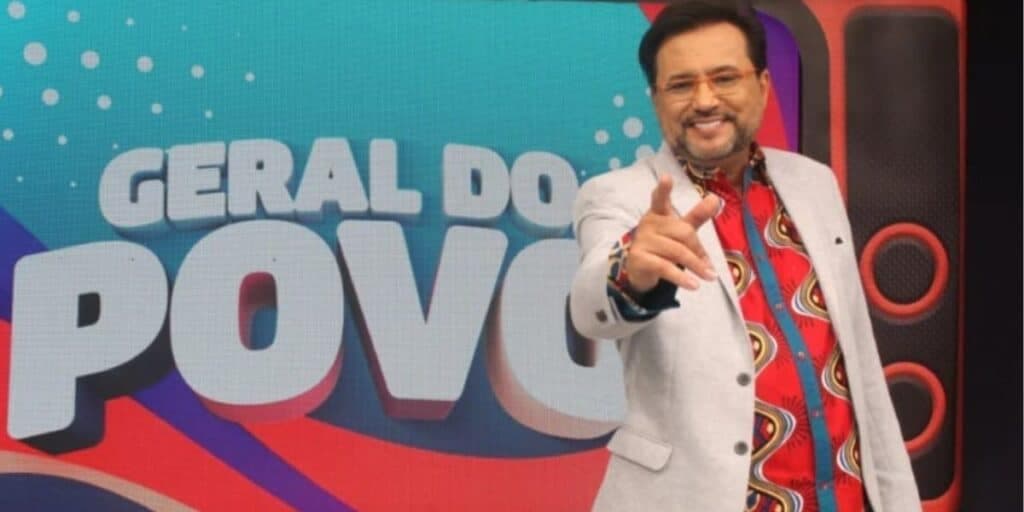 Geraldo Luís bota pra quebrar e eleva a audiência da Rede TV, no Domingo
