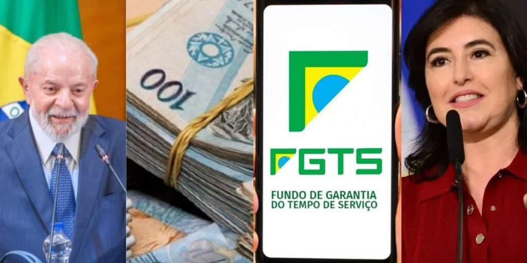 Liberação total do FGTS, aumento do salário mínimo de 2025 antecipado e +6 mil: Lula e Tebet cravam 3 vitórias