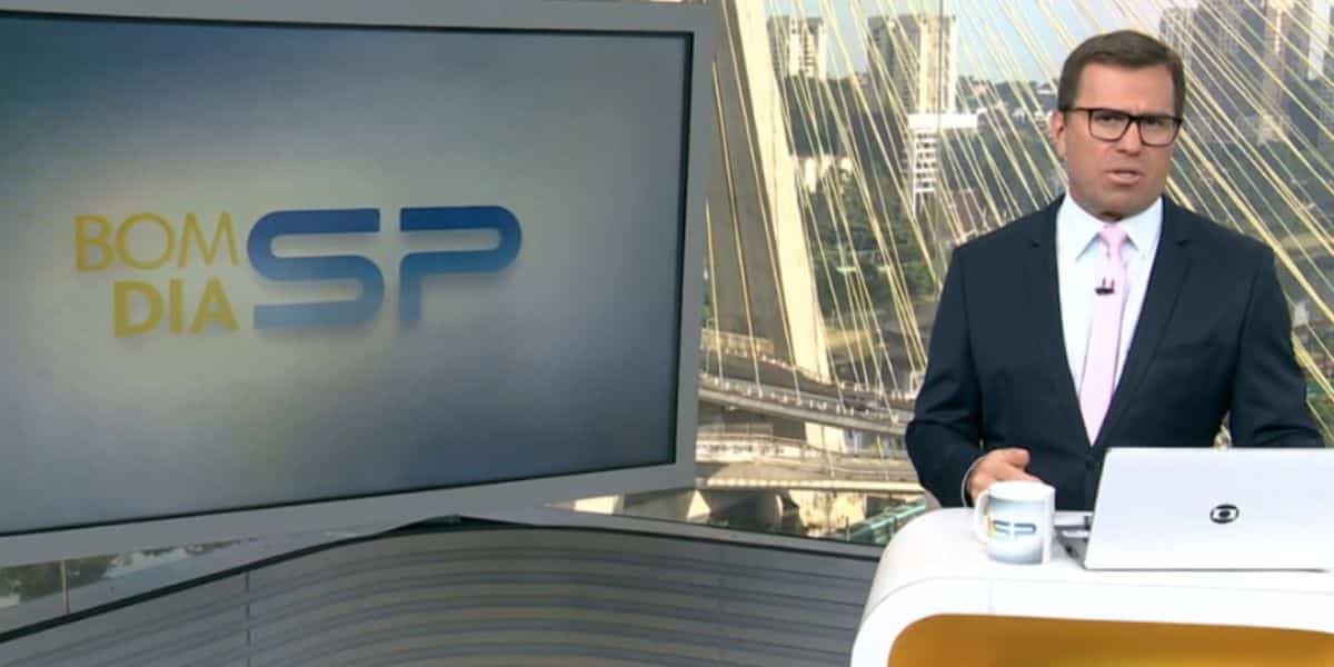 Rodrigo Bocardi no Bom Dia São Paulo (Foto: Reprodução / Globo)