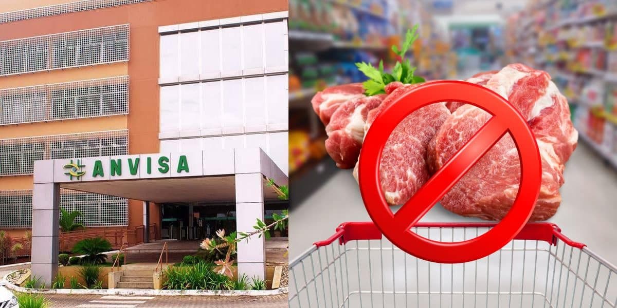 Anvisa e carne popular retirada dos mercados (Foto: Reprodução / Canva / Montagem TV Foco)